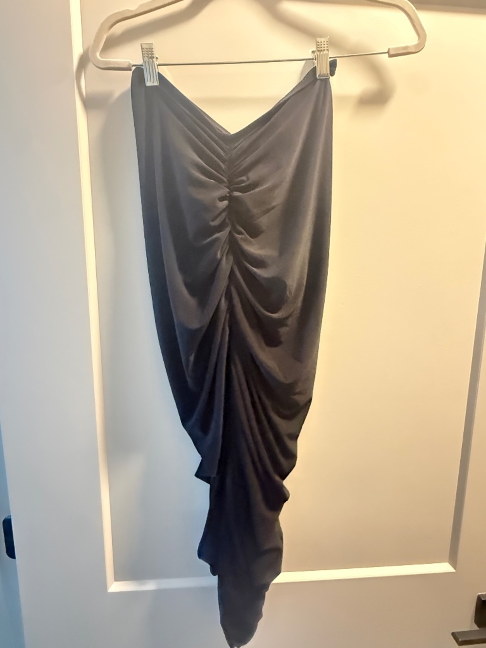 Norma Kamali Ruched Skirt